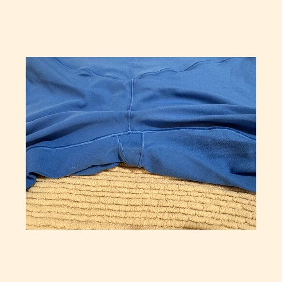 OFFLINE by Aerie Real Me High Waisted Crossover Legging, Blue, Size L - Picture 3 of 4